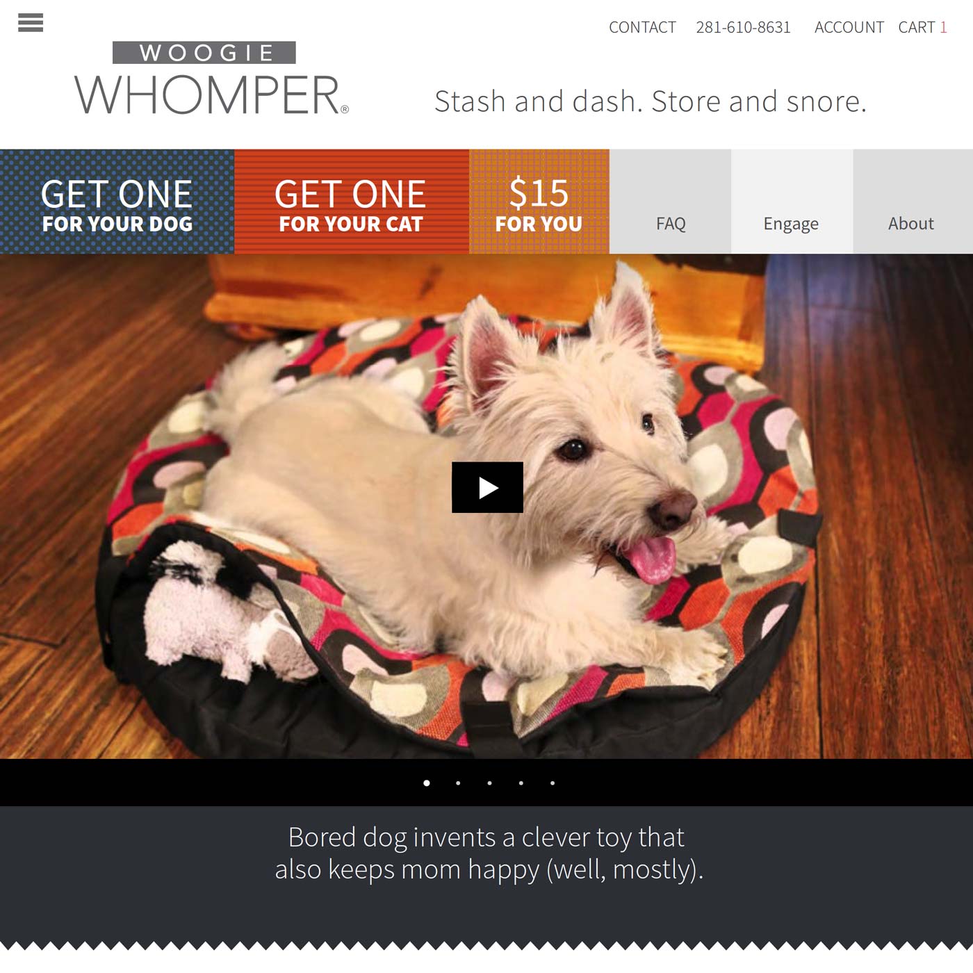 Woogie Whomper website